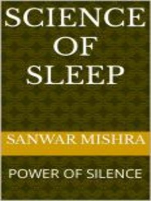 cover image of SCIENCE OF SLEEP